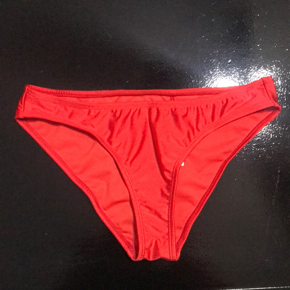 Juicy Couture Red Bikini Bottoms - Classic Swim Brief